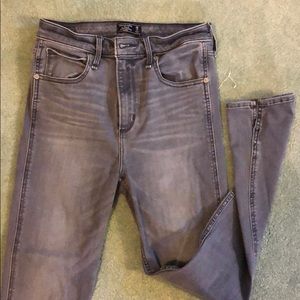 UO High waisted grey jeans